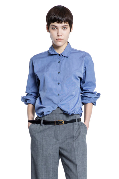 PRADA WOMAN BLUE SHIRTS