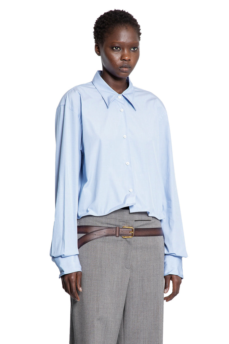 PRADA WOMAN BLUE SHIRTS