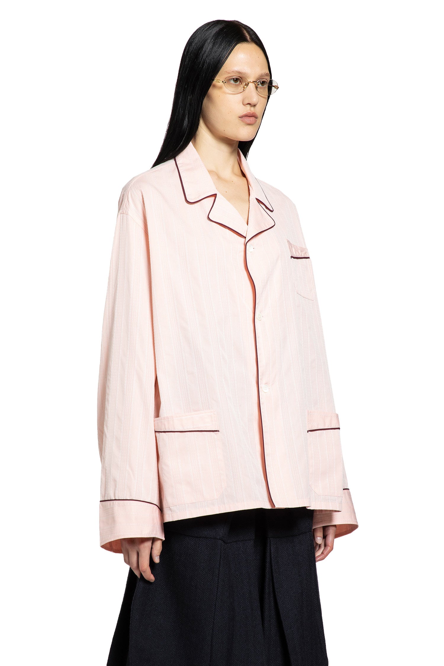PRADA WOMAN PINK SHIRTS