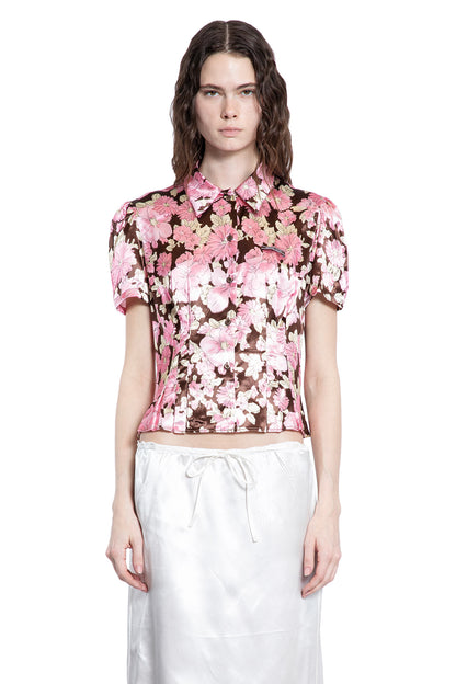 PRADA WOMAN PINK SHIRTS