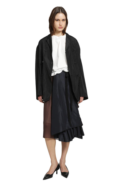 Double-breasted Technical Taffeta Jacket