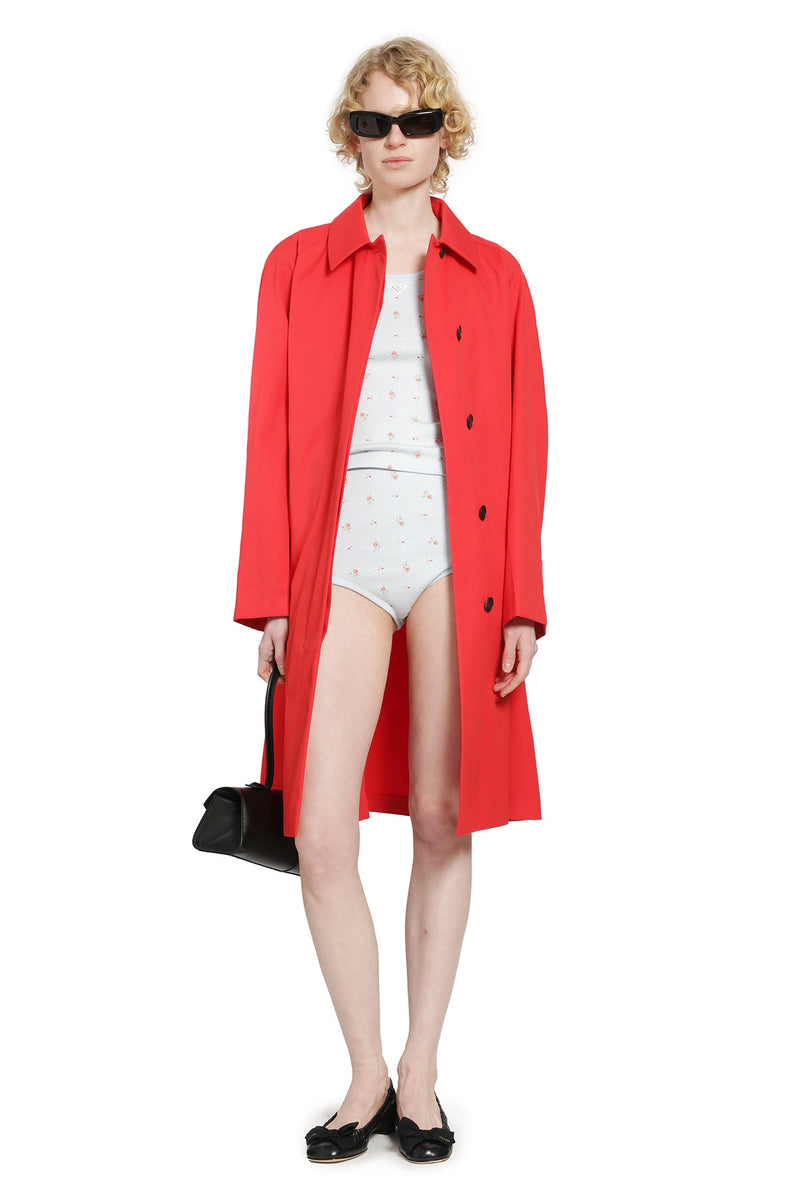 PRADA Gabardine Trench Coat woman