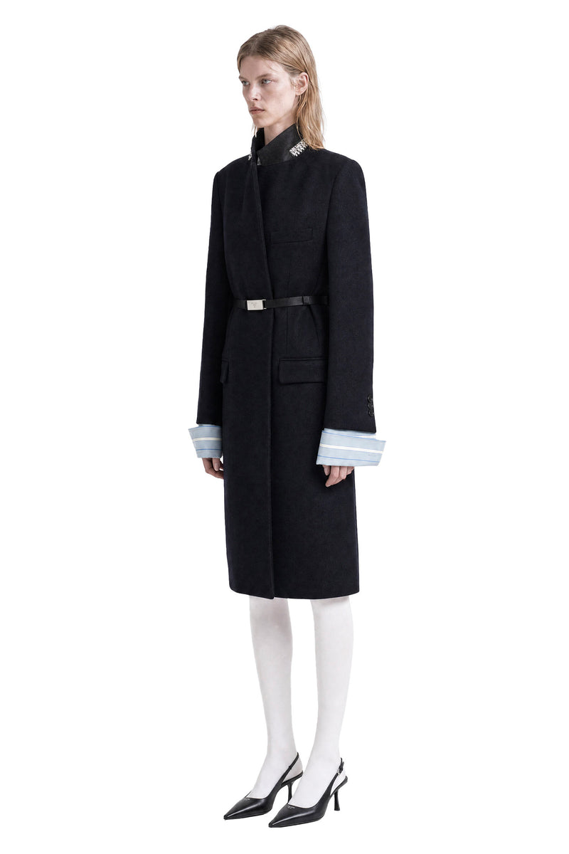 PRADA Double Wool Coat woman