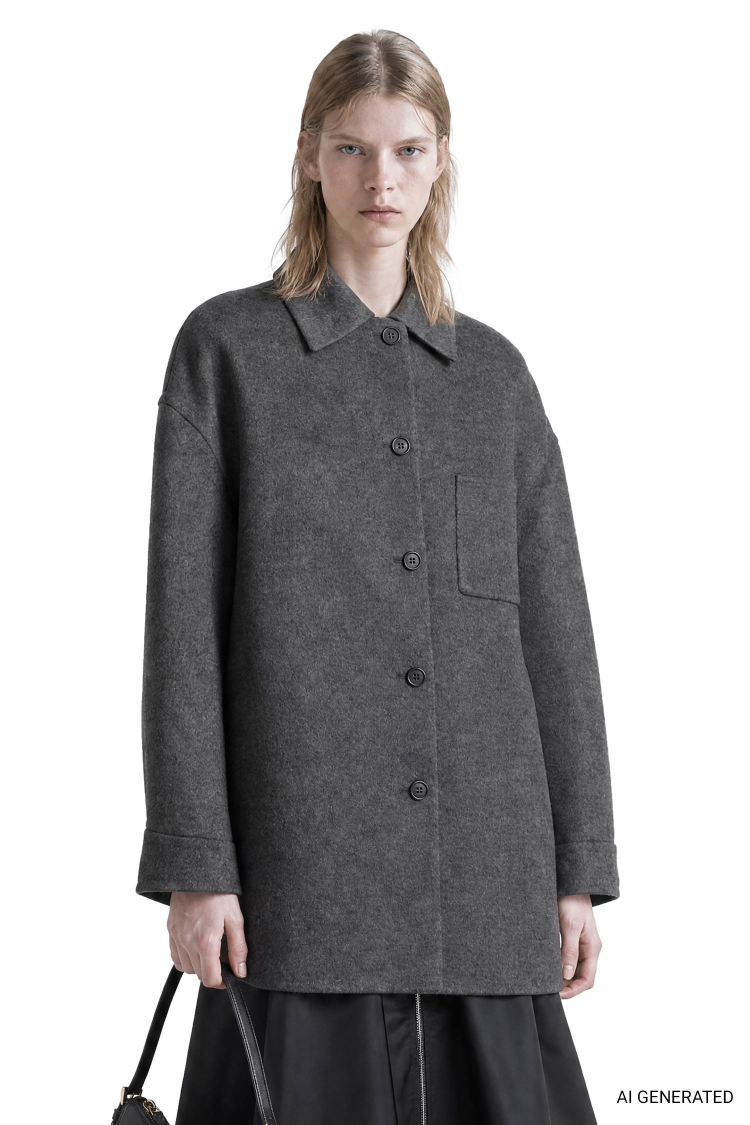 Double Wool Cashmere Jacket