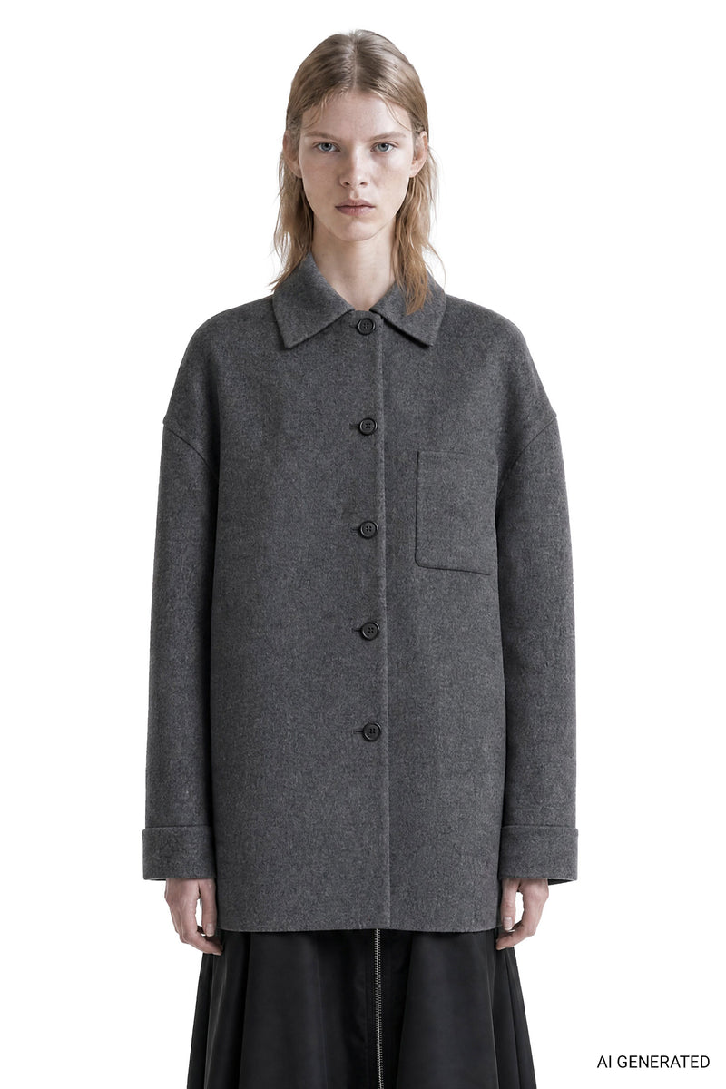 PRADA Double Wool Cashmere Jacket woman