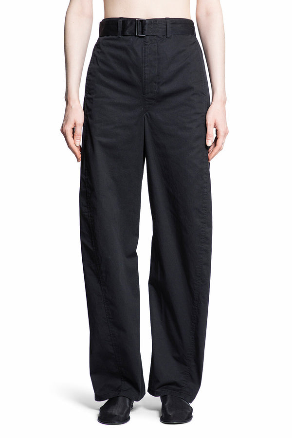 LEMAIRE WOMAN BLACK TROUSERS