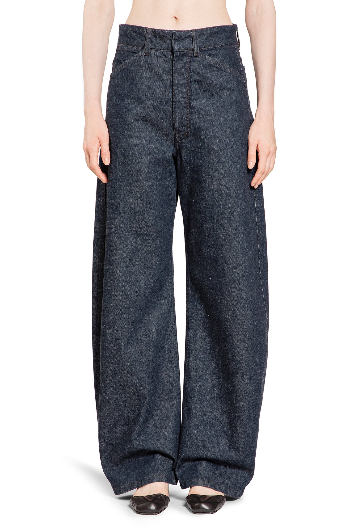 LEMAIRE WOMAN BLUE JEANS