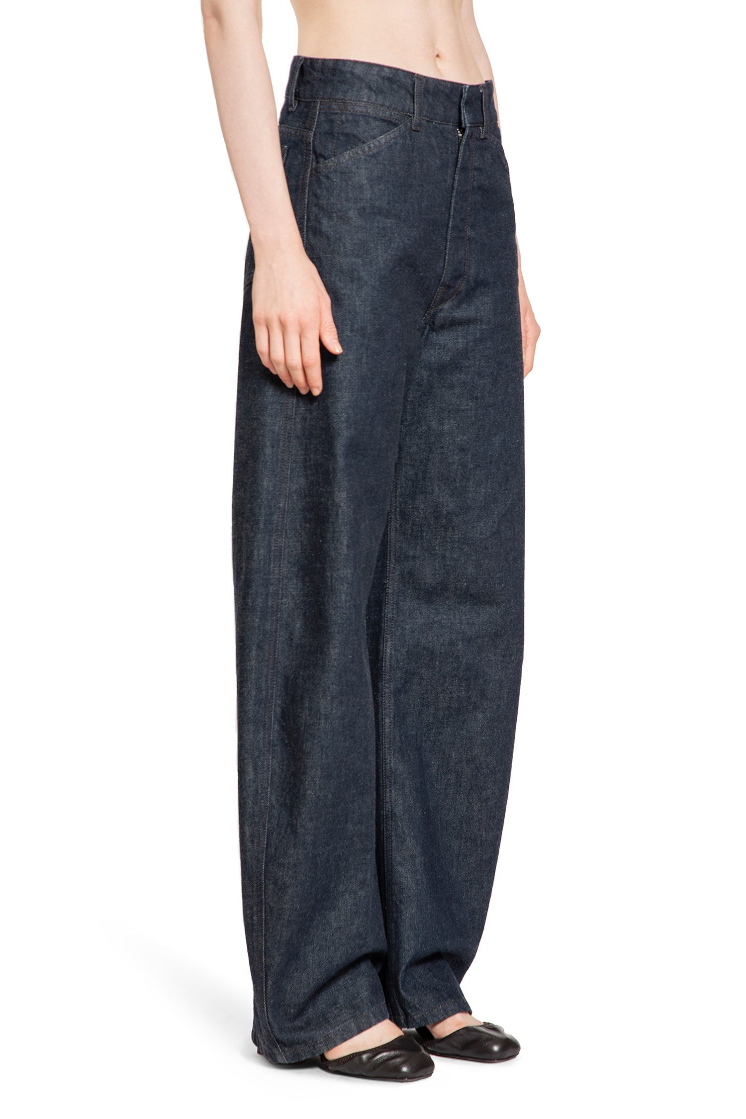 LEMAIRE WOMAN BLUE JEANS