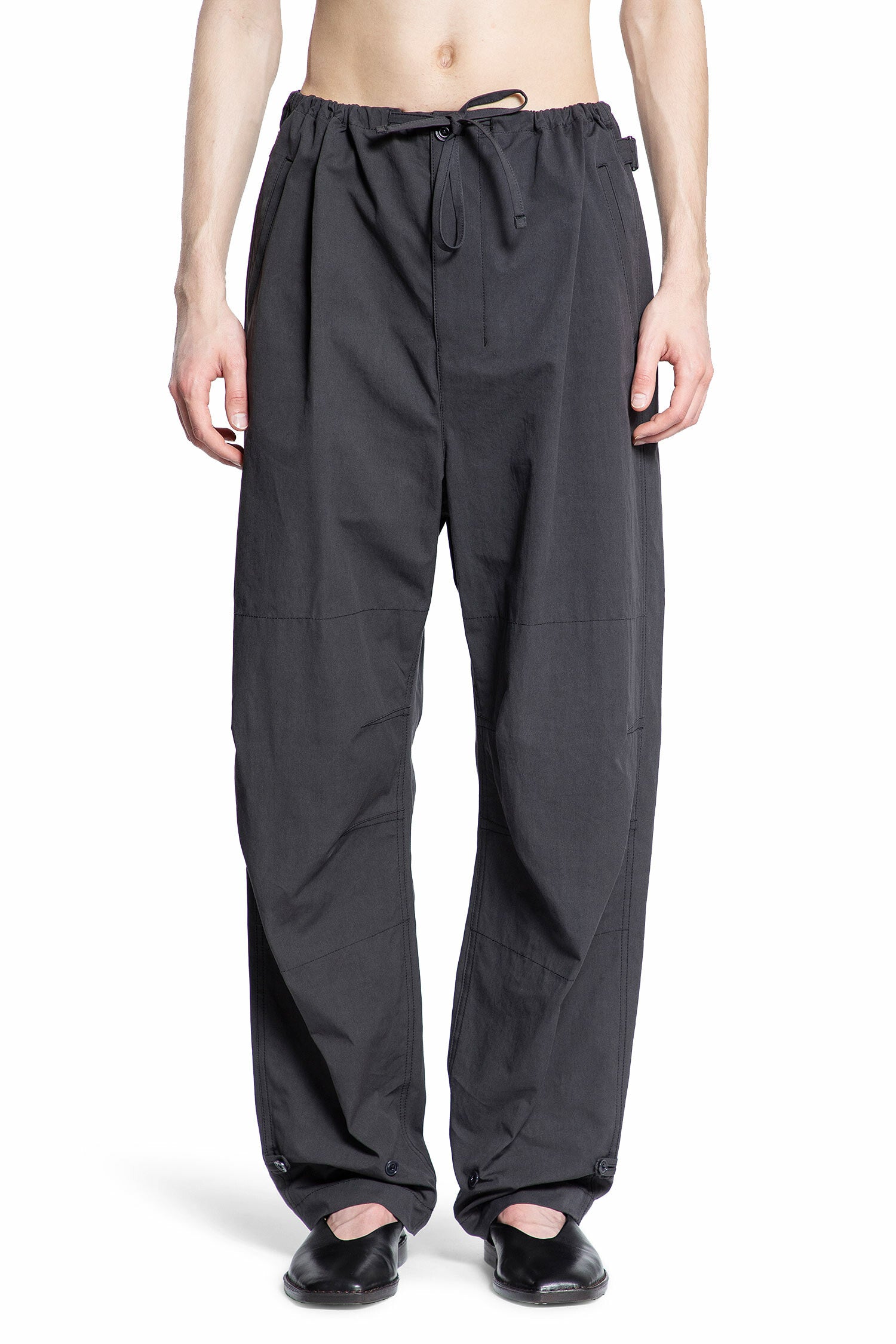 LEMAIRE MAN GREY TROUSERS