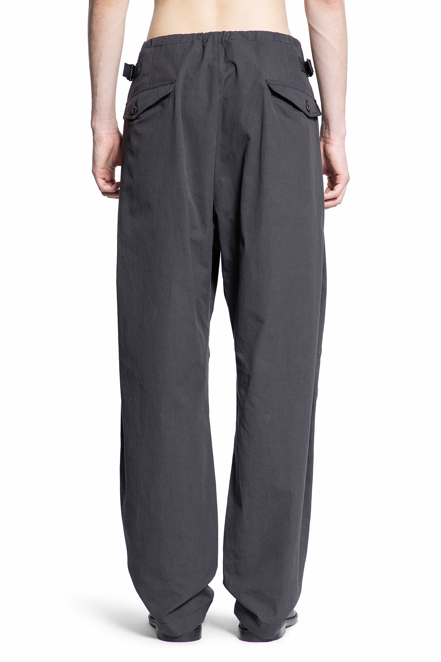 LEMAIRE MAN GREY TROUSERS