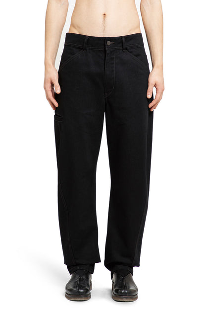 LEMAIRE MAN BLACK TROUSERS