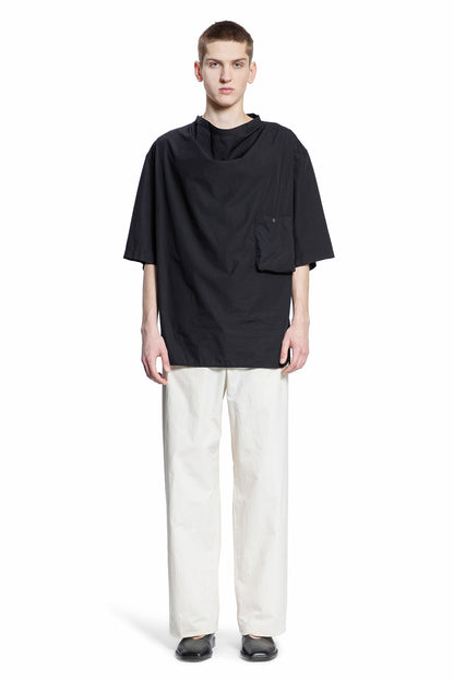 LEMAIRE MAN WHITE TROUSERS