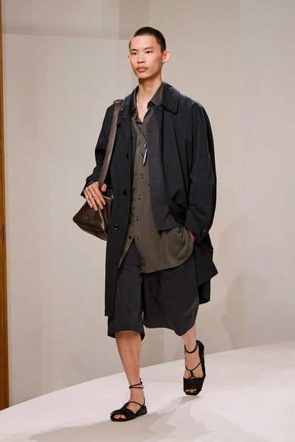 LEMAIRE MAN BLUE SHORTS & SKIRTS