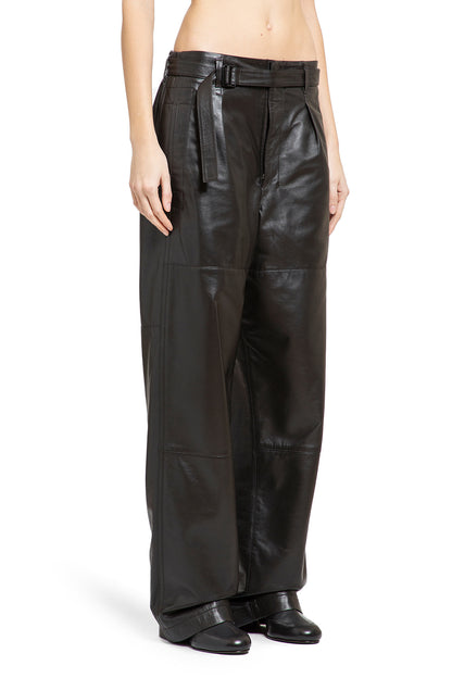 LEMAIRE WOMAN BLACK TROUSERS