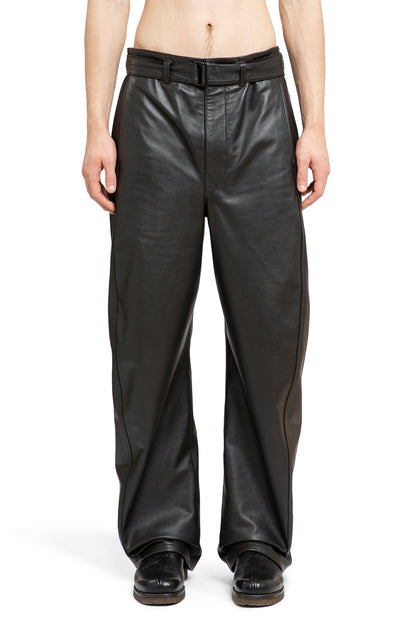 LEMAIRE MAN BLACK TROUSERS