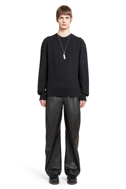 LEMAIRE MAN BLACK TROUSERS