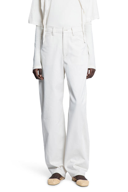 LEMAIRE WOMAN OFF-WHITE JEANS