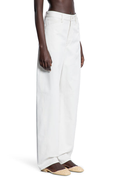 LEMAIRE WOMAN OFF-WHITE JEANS