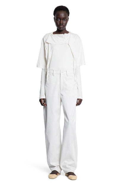 LEMAIRE WOMAN OFF-WHITE JEANS