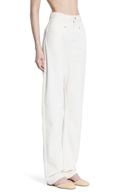 LEMAIRE WOMAN OFF-WHITE JEANS