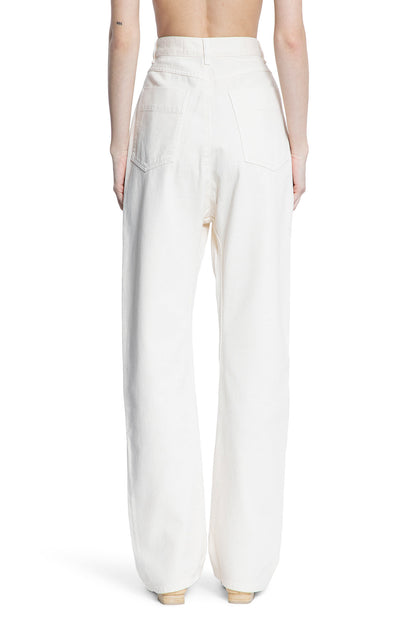 LEMAIRE WOMAN OFF-WHITE JEANS