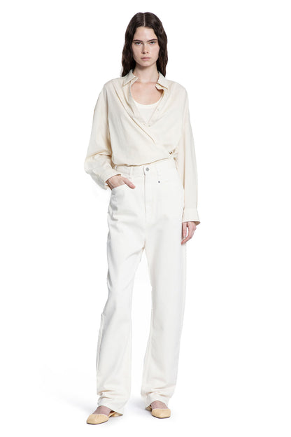 LEMAIRE WOMAN OFF-WHITE JEANS