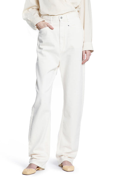 LEMAIRE WOMAN OFF-WHITE JEANS