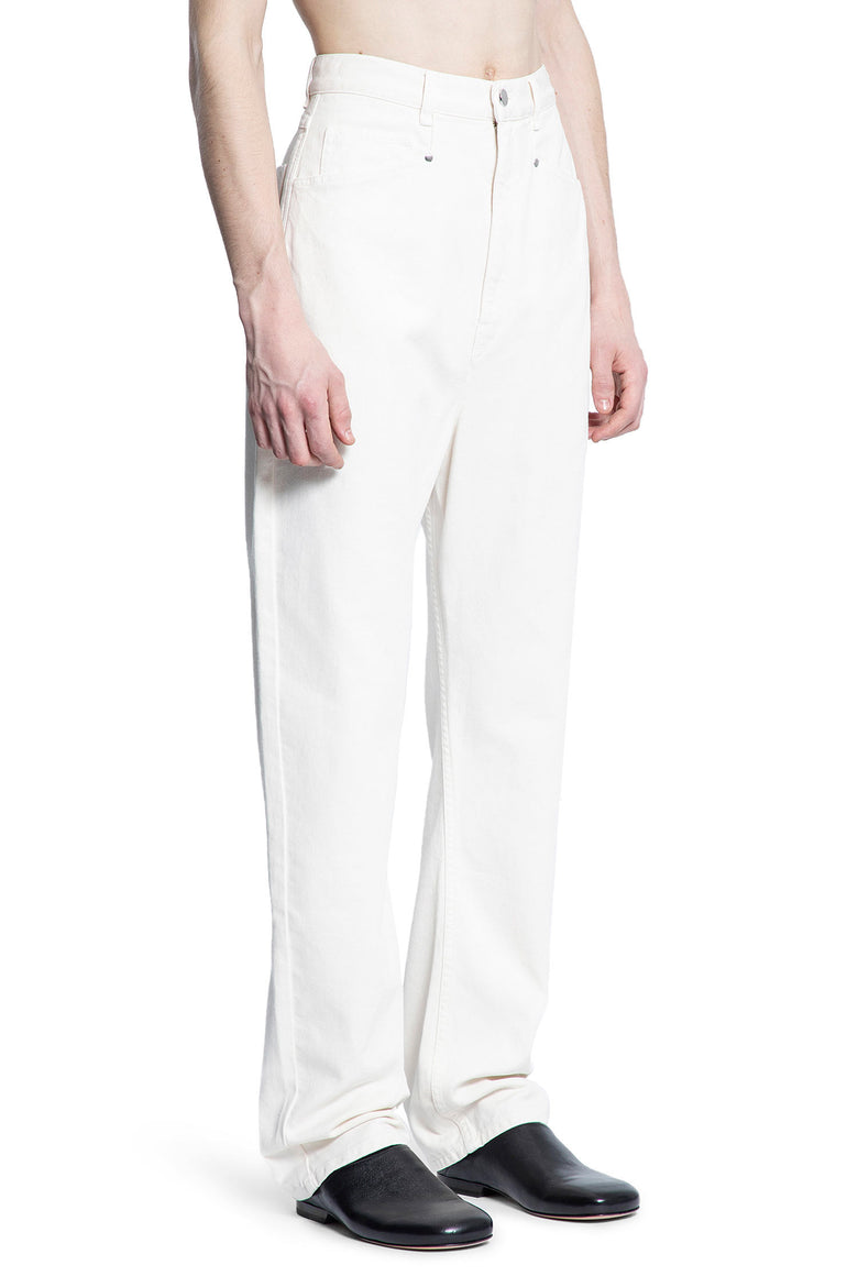 LEMAIRE MAN WHITE JEANS