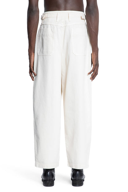 LEMAIRE MAN OFF-WHITE JEANS