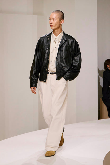 LEMAIRE MAN OFF-WHITE JEANS