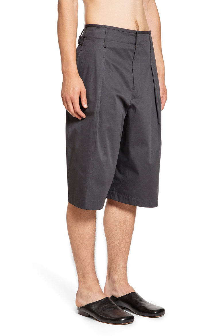 LEMAIRE MAN GREY SHORTS & SKIRTS