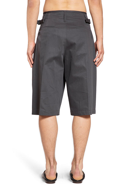 LEMAIRE MAN GREY SHORTS & SKIRTS