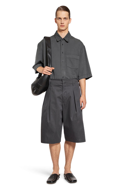 LEMAIRE MAN GREY SHORTS & SKIRTS