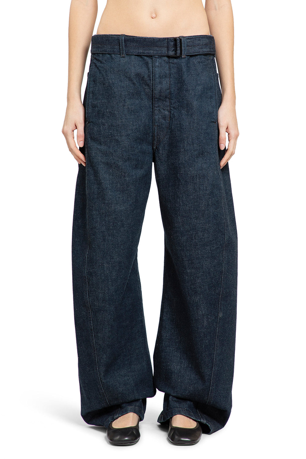 LEMAIRE WOMAN BLUE JEANS