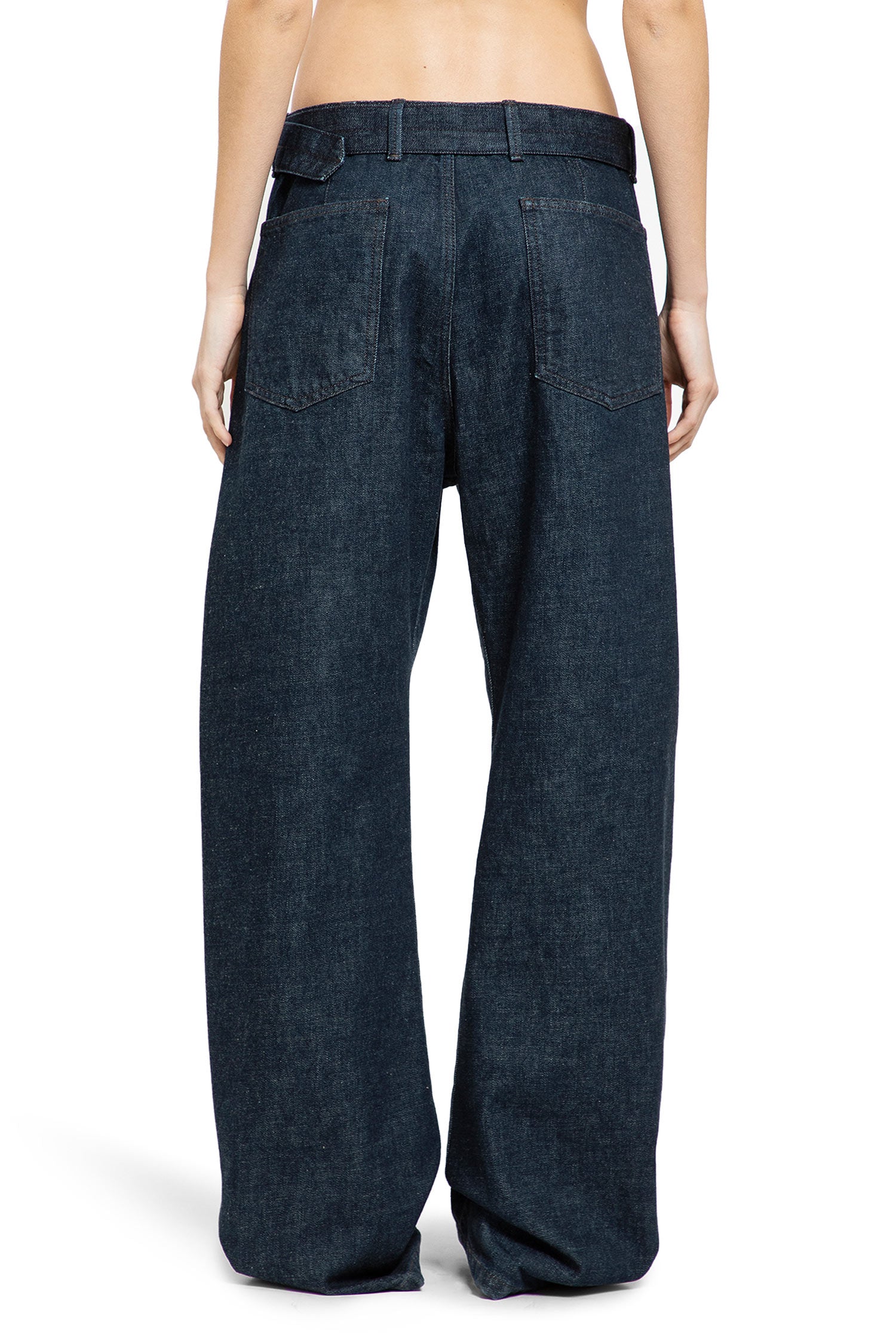 LEMAIRE WOMAN BLUE JEANS