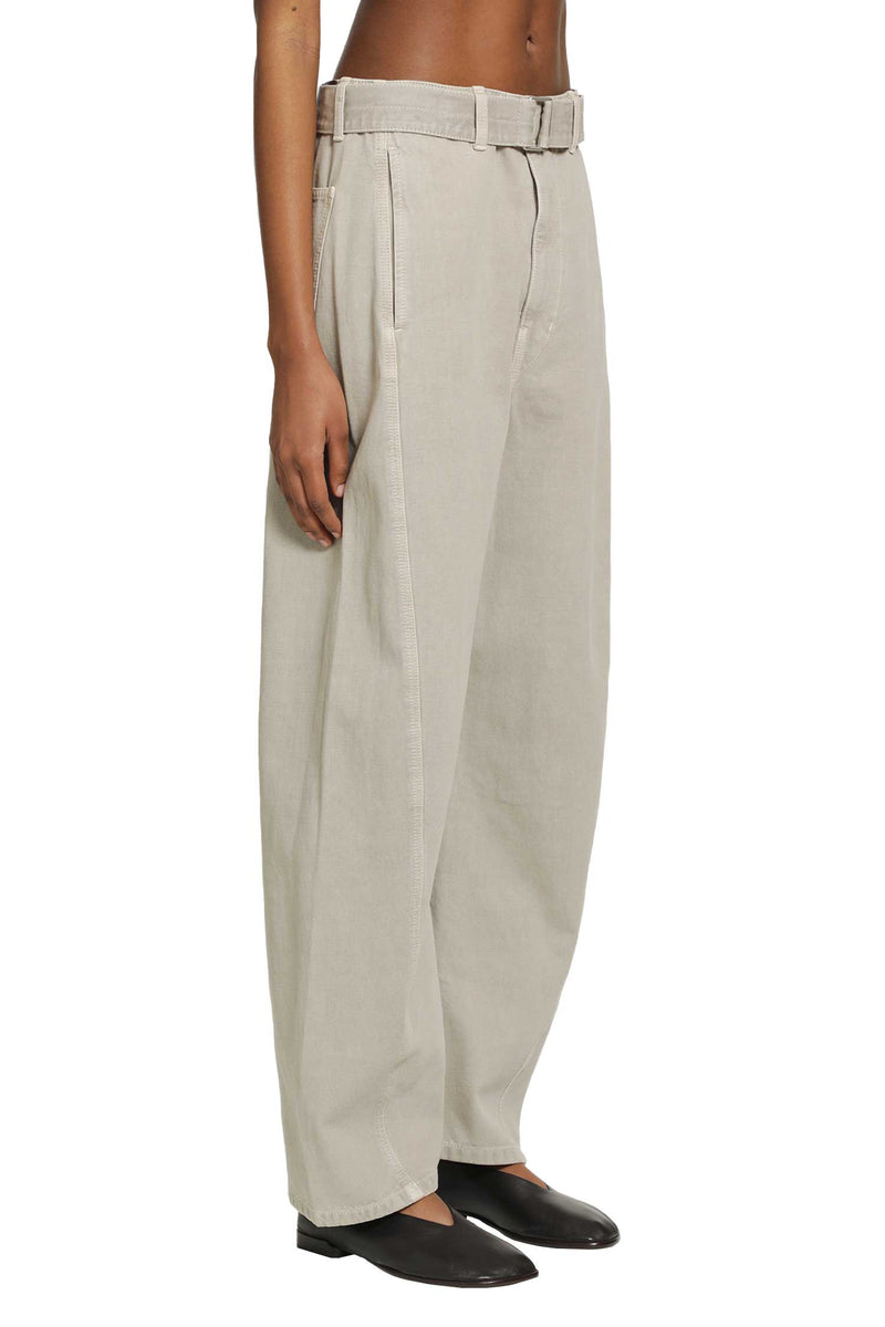 LEMAIRE Twisted Belted Twill Pants woman