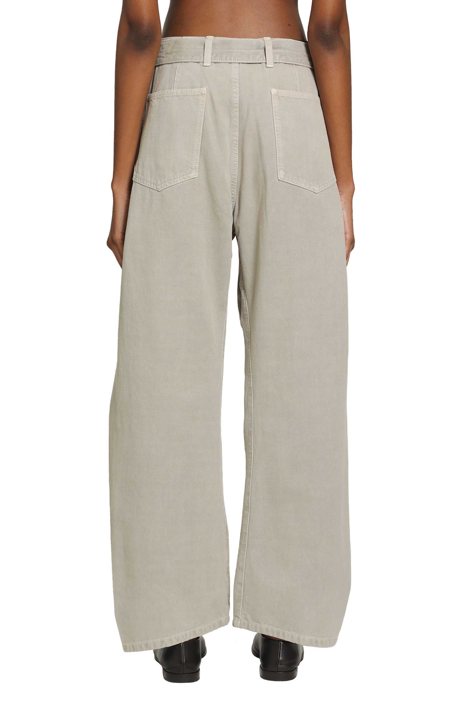 LEMAIRE Twisted Belted Twill Pants woman