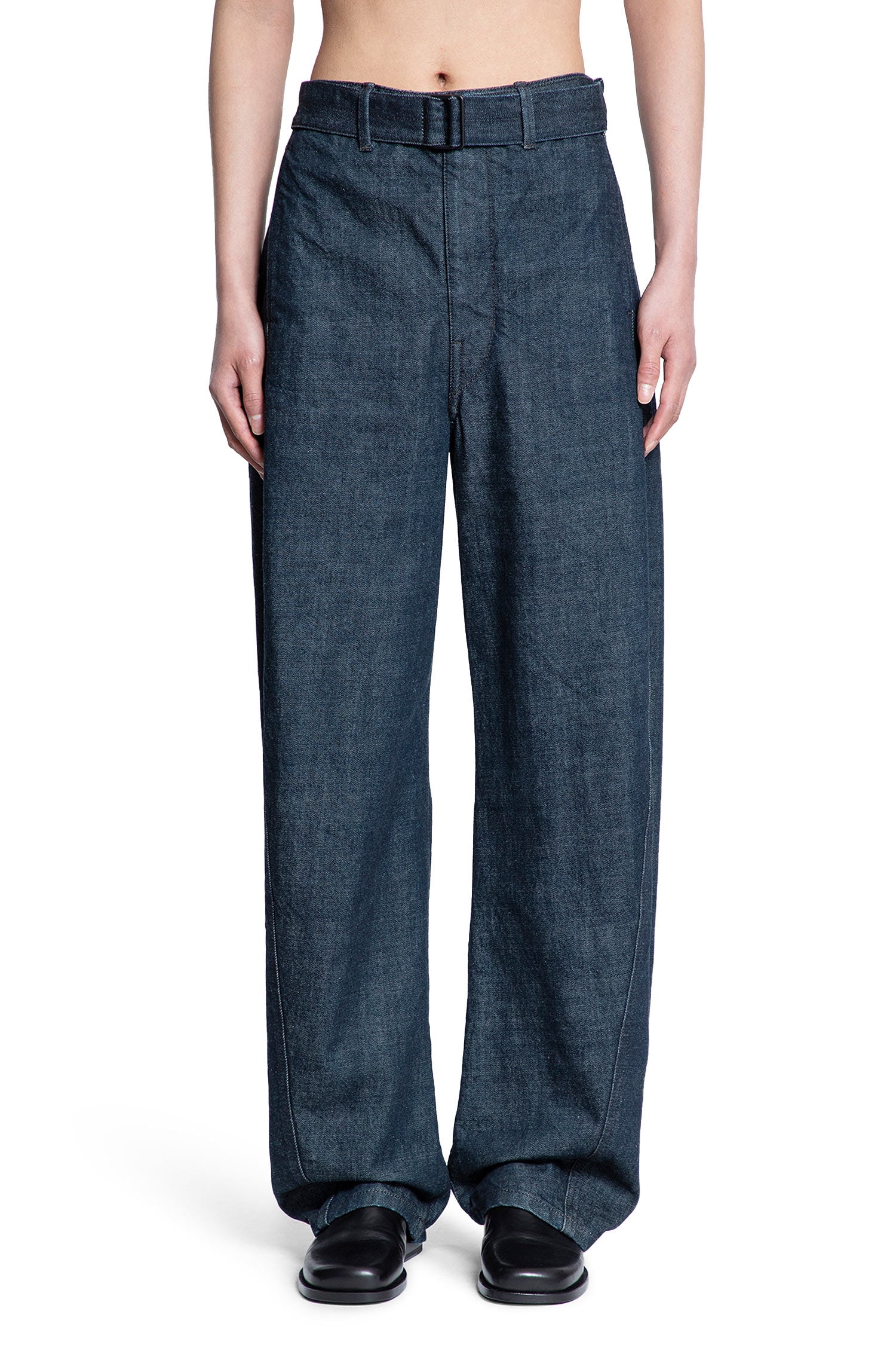 Twisted Belted Pants