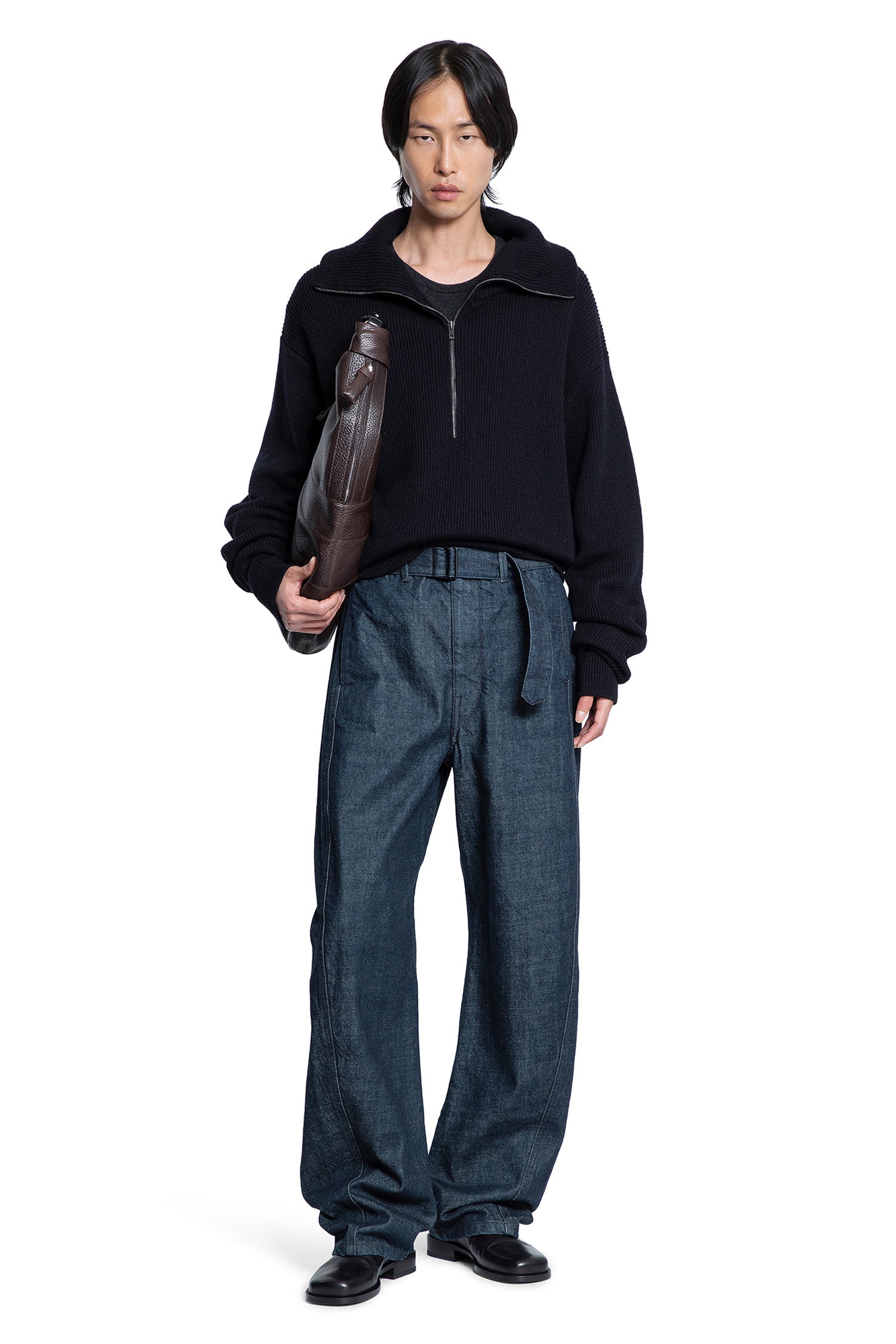 Twisted Belted Pants