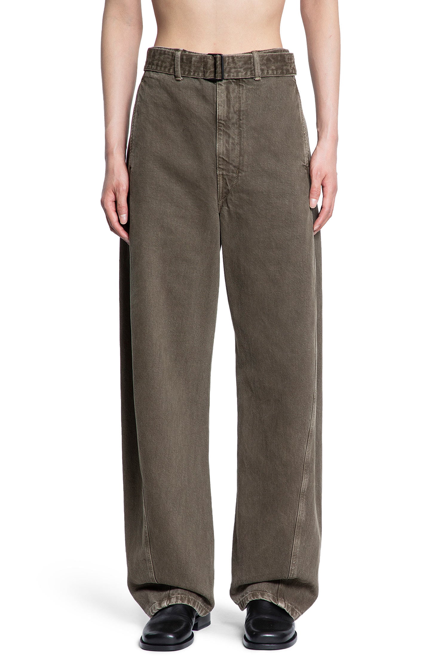 Twisted Belted Pants