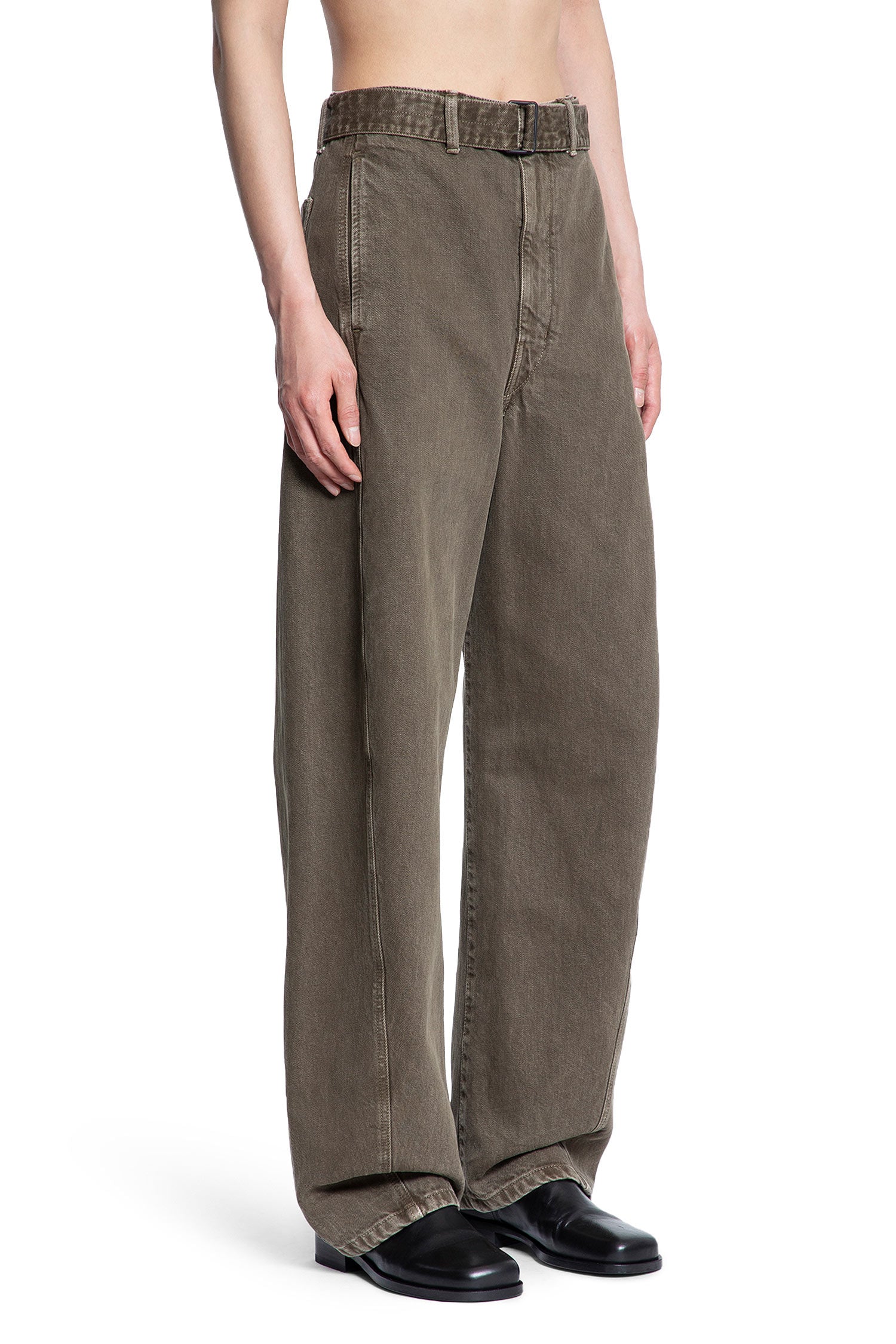 Twisted Belted Pants