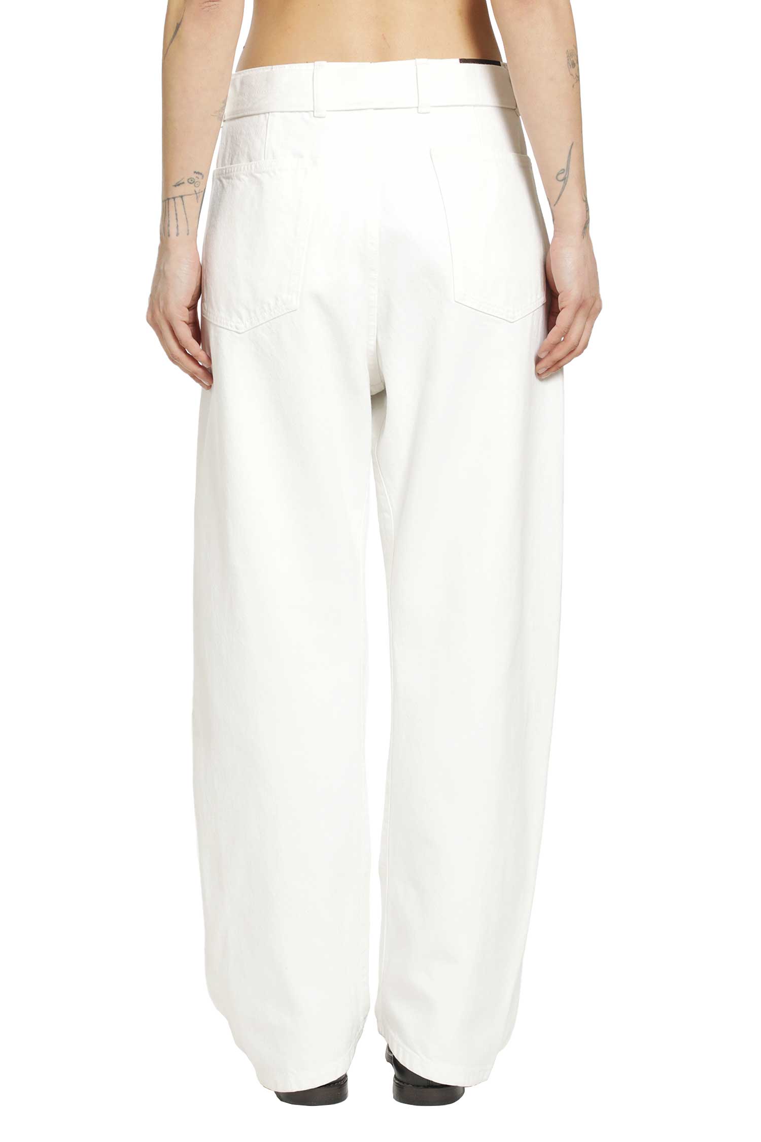 LEMAIRE Twisted Belted Pants woman