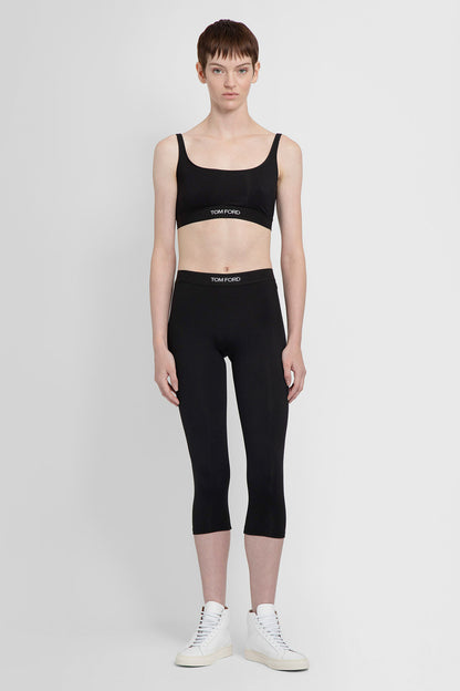 TOM FORD WOMAN BLACK TROUSERS