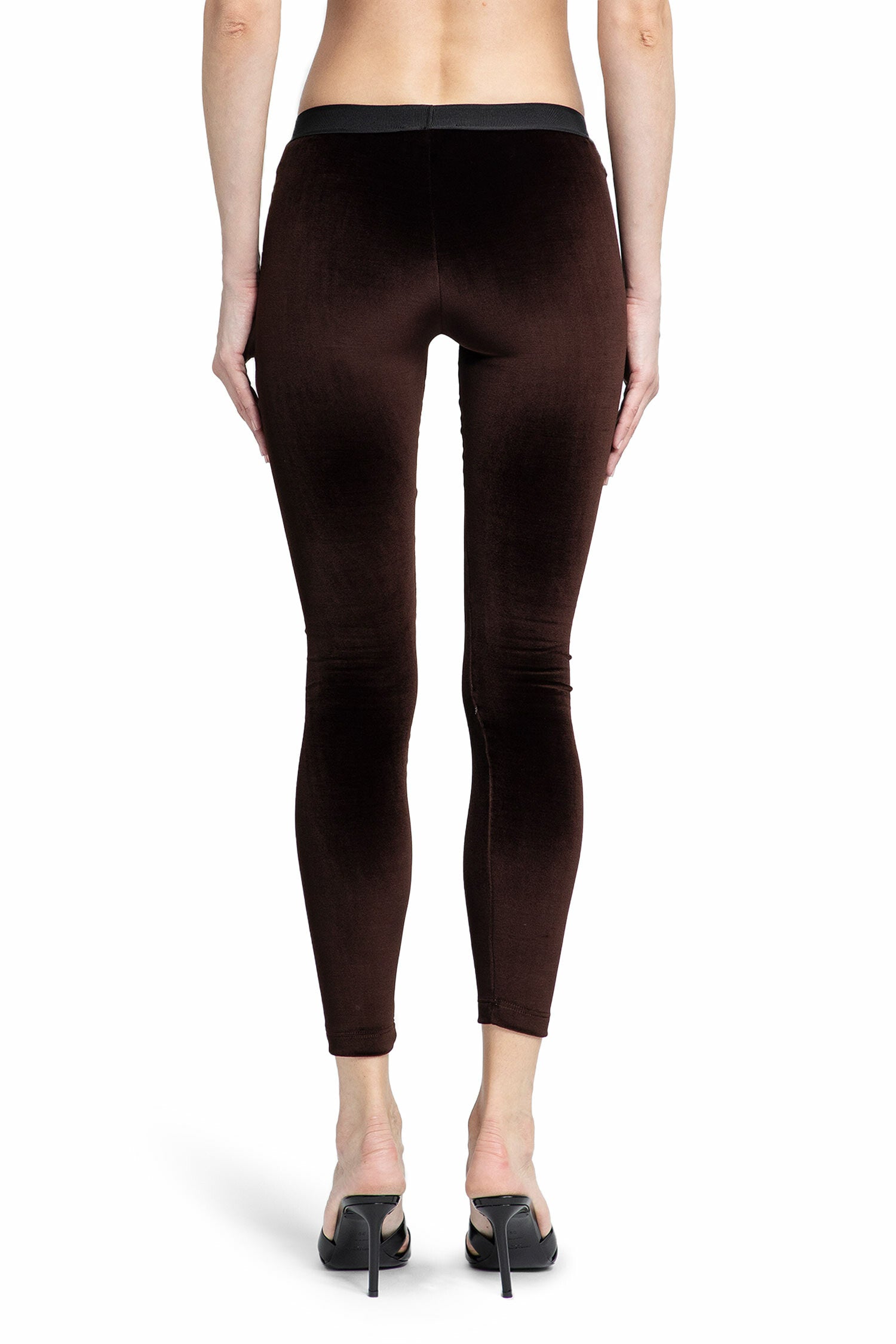 TOM FORD WOMAN BROWN TROUSERS