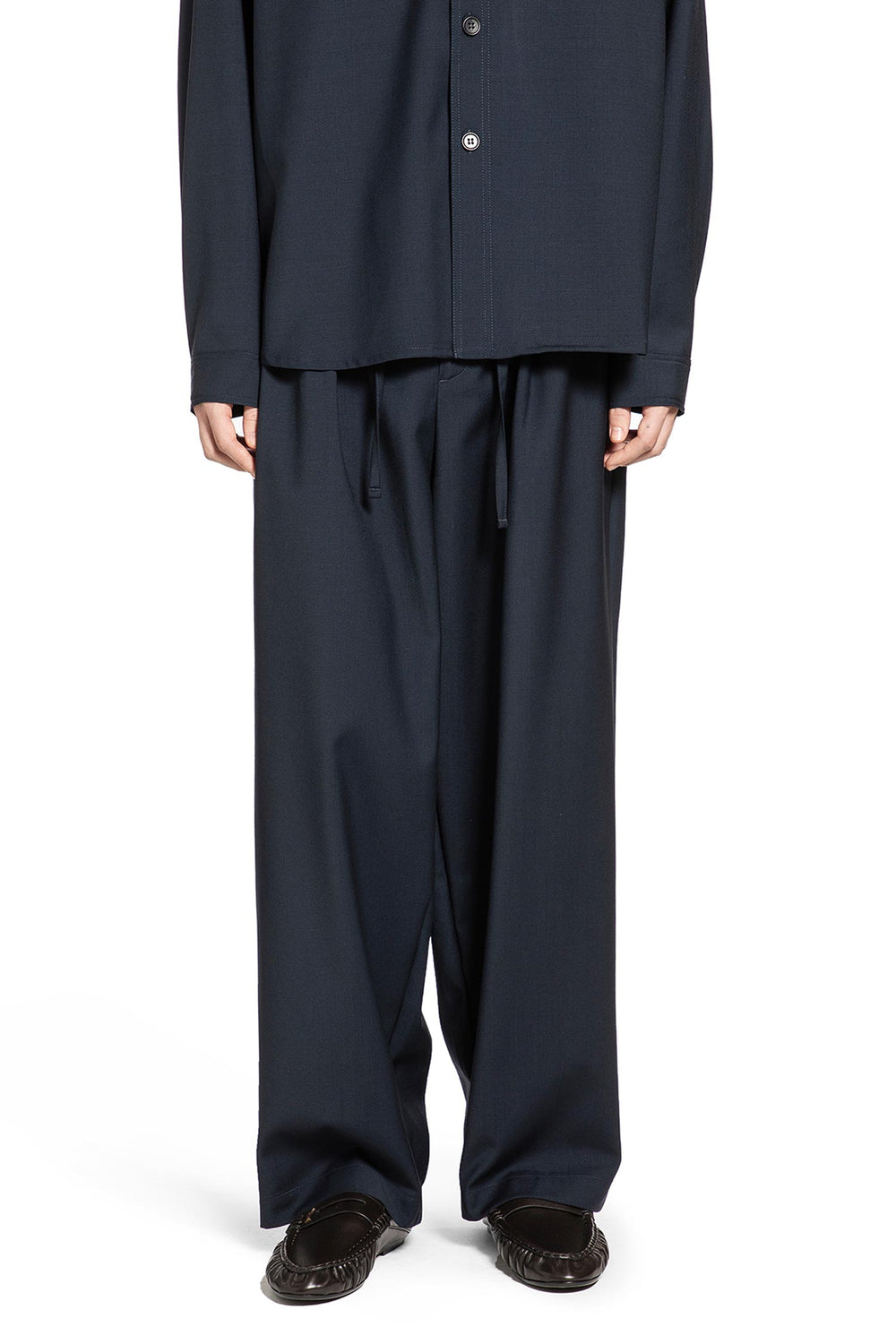 ROSE BURRITO Wool Pyjama Trousers man