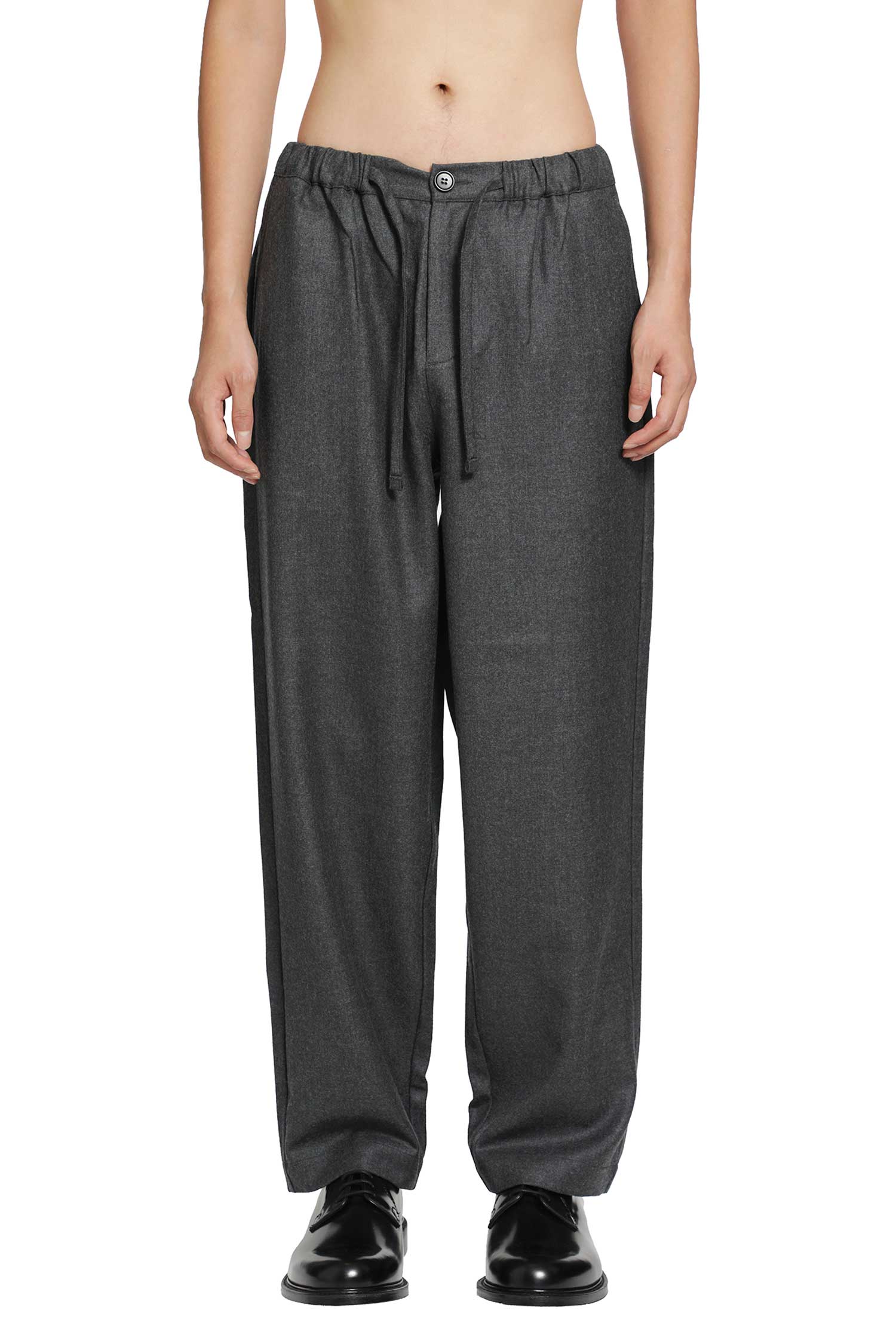 ROSE BURRITO Wool Flannel Pyjama Trousers man
