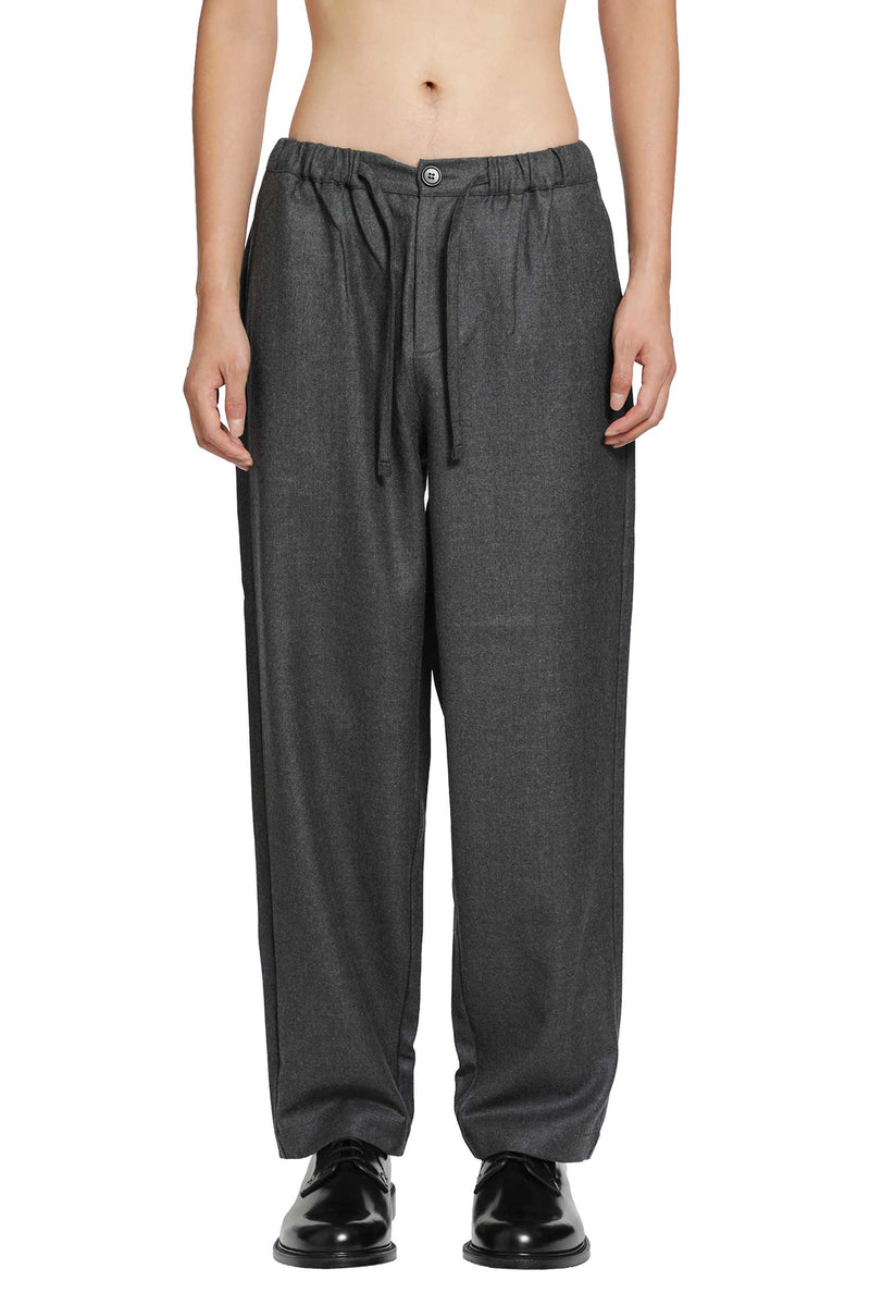ROSE BURRITO Wool Flannel Pyjama Trousers man