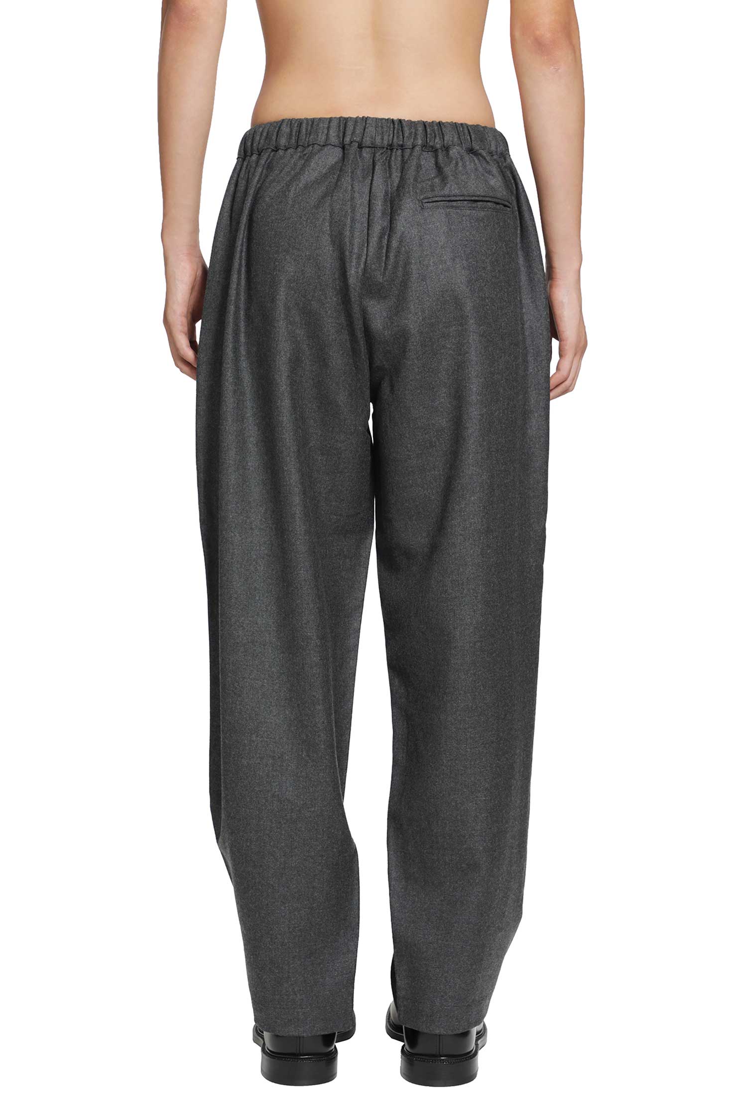 ROSE BURRITO Wool Flannel Pyjama Trousers man