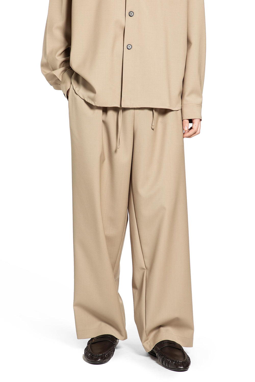 ROSE BURRITO Wool Pyjama Trousers man