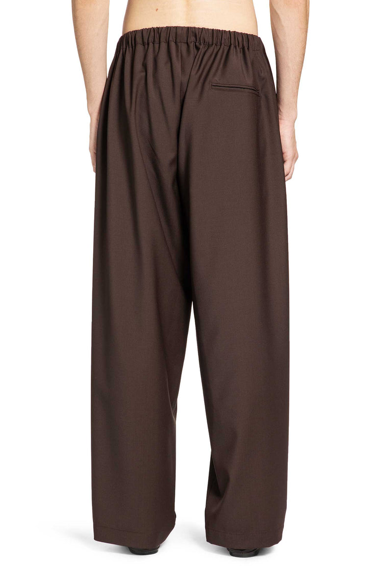 ROSE BURRITO Wool Pyjama Trousers man